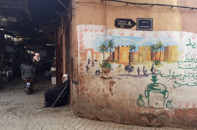 Nel labirinto della medina di Marrakech