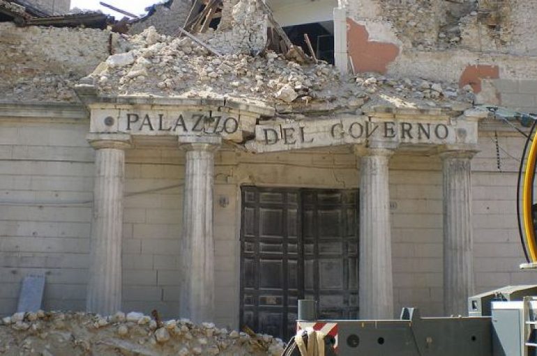 Terremoto 2009, il memoriale delle vittime