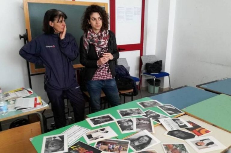 In Calabria, a scuola sui terreni confiscati