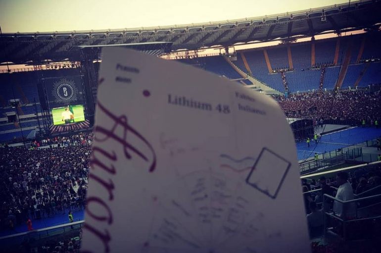 Lithium 48 welcomes Pearl jam in Rome
