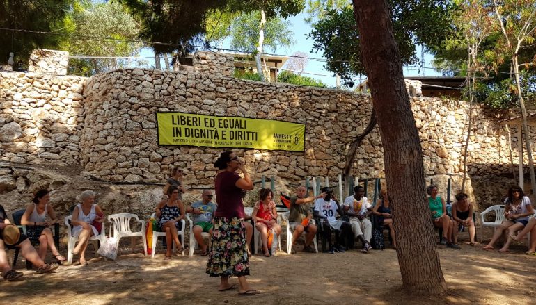Lampedusa, Amnesty Summer Lab