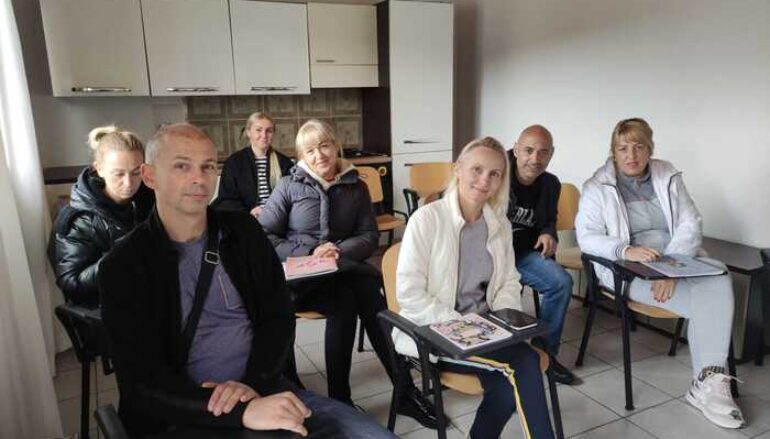 Ucraina: famiglie a scuola di italiano