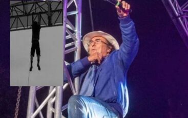 Al Bano da prima di Eddie Vedder: “Io sul traliccio? Ci salgo da sempre”