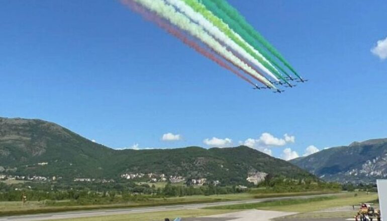 Incidente Air Show: sorvolo Frecce Tricolori sull’Aquila