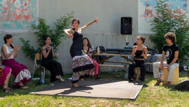 Nel carcere dove era reclusa ora emoziona col flamenco