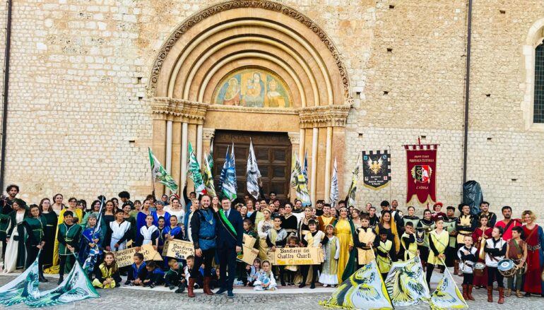 Perdonanza, Corteo della Bolla nel segno di speranza e pace