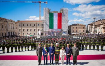 Il 99° giuramento dei Vigili del Fuoco