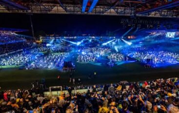 A Cesena luci accese anche per Gaza con Rockin’1000