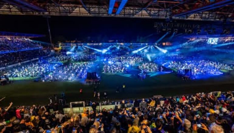 A Cesena luci accese anche per Gaza con Rockin’1000