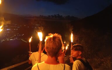 Acceso il Fuoco del Morrone, nel segno della pace