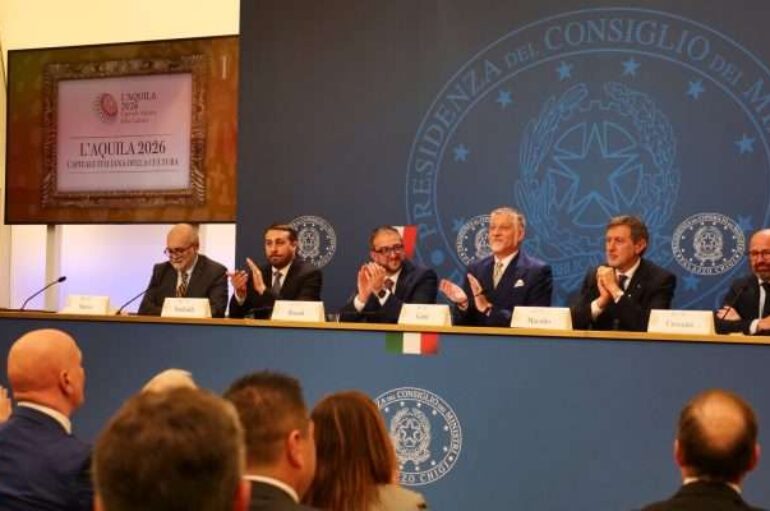 L’Aquila Capitale Cultura 2026, oltre 300 eventi per 300 giorni