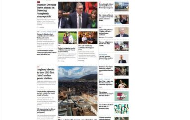 Il caso migranti su The Times