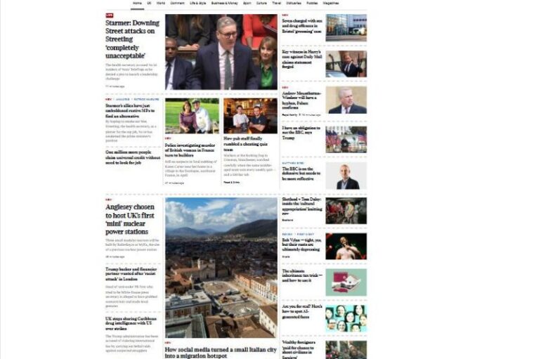 Il caso migranti su The Times