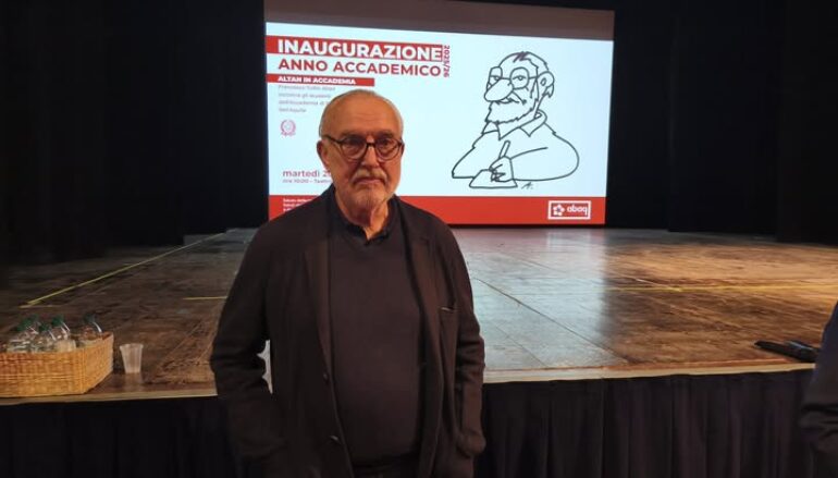 Altan si racconta, “oggi fare satira è più difficile”