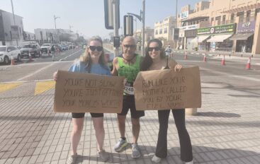 Dubai, al 32esimo chilometro