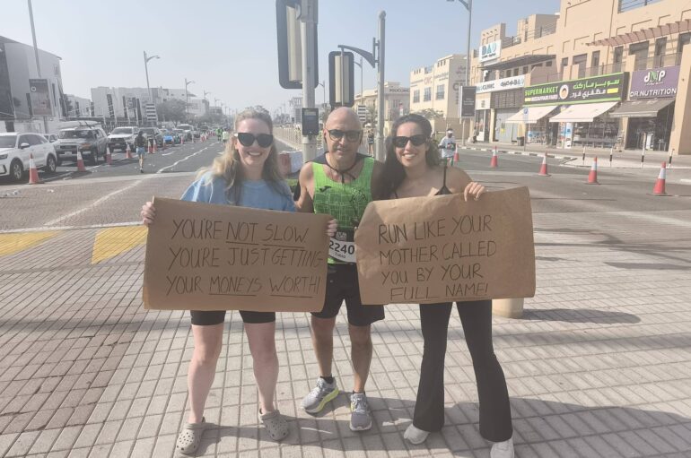 Dubai, al 32esimo chilometro