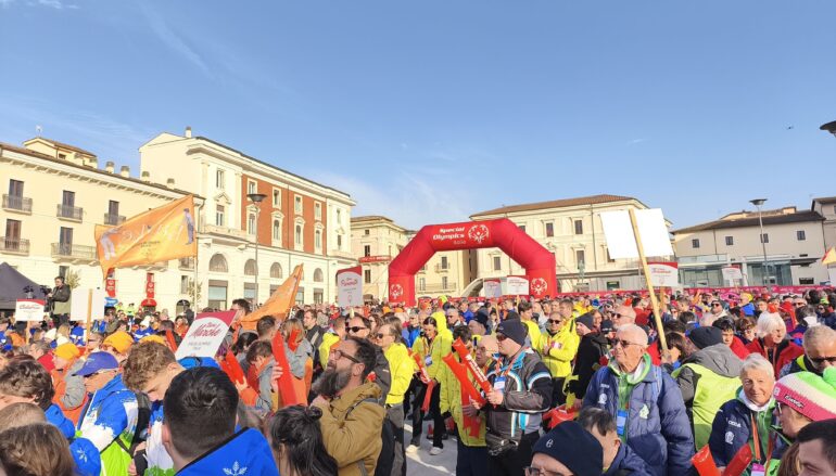 Via ai Giochi invernali Special Olympics, Ovindoli 2026