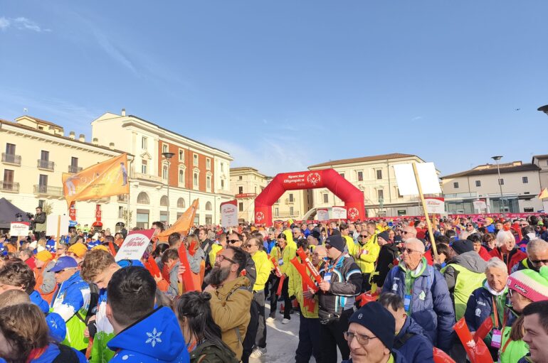 Via ai Giochi invernali Special Olympics, Ovindoli 2026