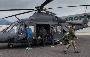 In volo sull’Aquila