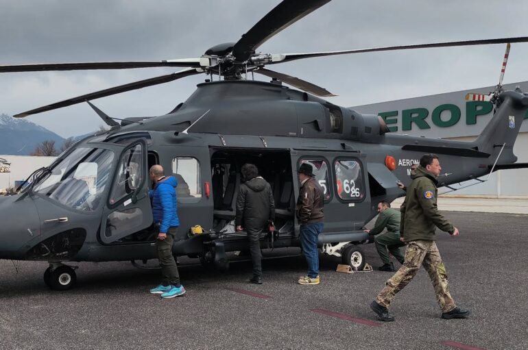 In volo sull’Aquila