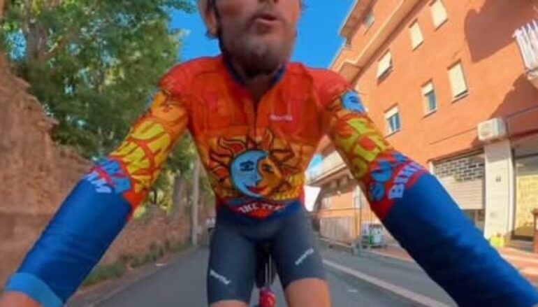 Jovanotti e l’Abruzzo in bici