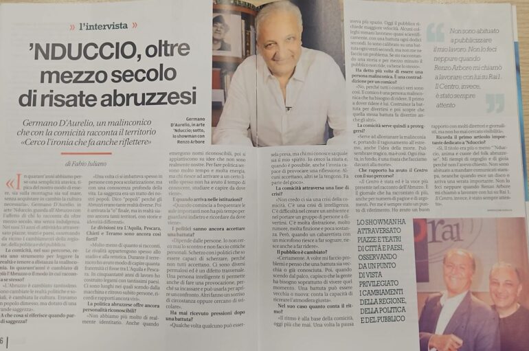 Nduccio, oltre mezzo secolo di risate
