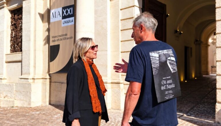 Fascismo e fascino discreto della propaganda, Mauri al MAXXI L’Aquila